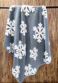 PLAID SNOWFLI 130X160 Tellini S.r.l. Wholesale Clothing